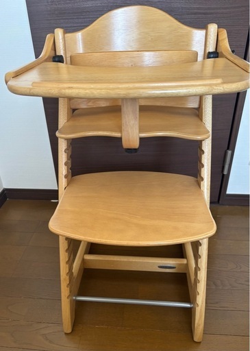 大和屋 yamatoya.　すくすくチェア スリムプラス テーブル付