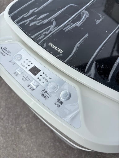良品 山善 3.8kg 小型洗濯機 YWMB-38 2021年製