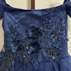 【美品】子供ドレス140   発表会などにの画像