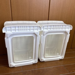 収納ケース　2個セット　衣装ケースの画像