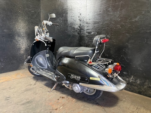 ★支払総額6.5万円★関東圏内即日配送可能！ 全車走行テスト済み！ホンダ ジョーカー90 黒 HF09 車格大きい90cc！バックレスト！ フェンダーガード！ サイスタ付き！
