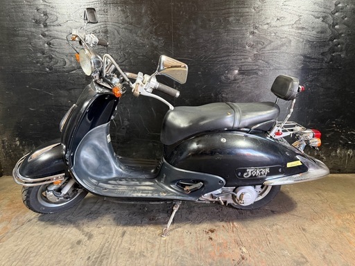 ★支払総額6.5万円★関東圏内即日配送可能！ 全車走行テスト済み！ホンダ ジョーカー90 黒 HF09 車格大きい90cc！バックレスト！ フェンダーガード！ サイスタ付き！