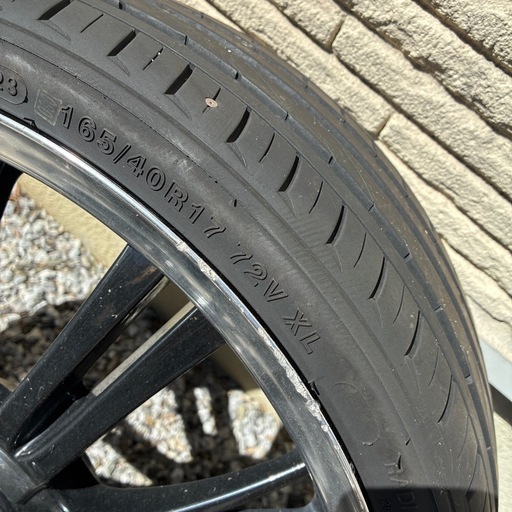 165/40R17 ホイールタイヤセット　　