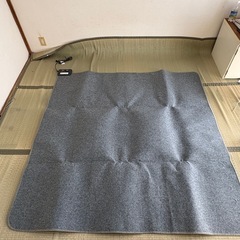 【売約済】ほぼ未使用　ホットカーペット(2畳）の画像