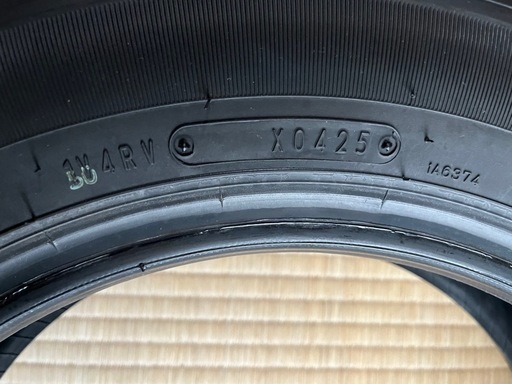 プロボックス　新車外し DUNLOP SP175L 155/80R14  4本