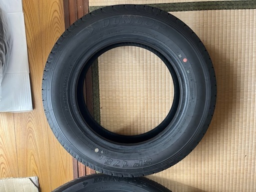 プロボックス　新車外し DUNLOP SP175L 155/80R14  4本