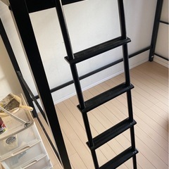 【お取引中のため終了】ロフトベッド　ニトリの画像