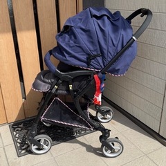 ベビーカー　ピジョン　ランフィ　　綺麗の画像