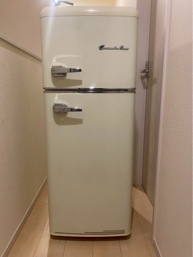 大幅値下げ中‼️ 【 レトロ冷蔵庫 】2ドア 2019年製