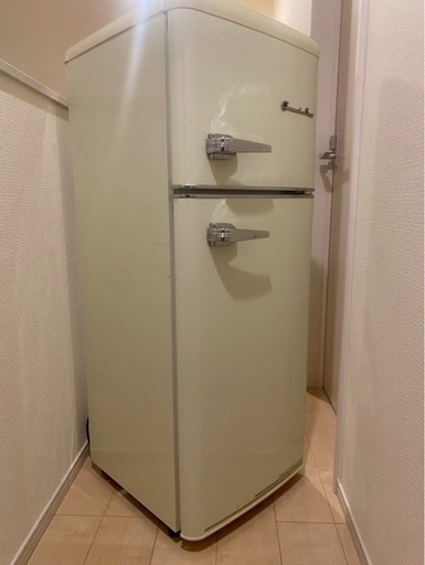 大幅値下げ中‼️ 【 レトロ冷蔵庫 】2ドア 2019年製