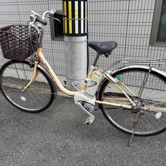Panasonic  電動アシスト自転車  26インチ　  
の画像