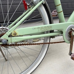 子供自転車　自転車　24インチ　esse  ギアなし　変速なし の画像