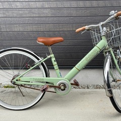 子供自転車　自転車　24インチ　esse  ギアなし　変速なし の画像