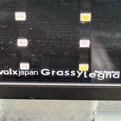 【海水水槽主要機材セット】90cm水槽＋水槽台＋プロテインスキマー（海道達磨）＋LEDライト＋人工海水+海水水槽用比重計　（引取限定）の画像