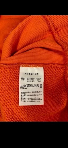 THE NORTH FACE オレンジ パーカー