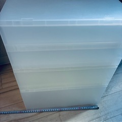 無印良品　　収納　クリアケースの画像