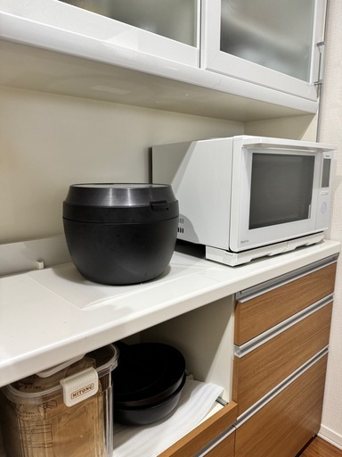 パモウナ】120センチ 食器棚 ( m ) 宮の沢の収納家具《食器棚 