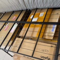 （取引决定） 折りたたみ式ベッドフレーム 安定感あり セミダブルサイズ相当の画像