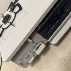 2024年　リンナイ　都市ガスコンロ   白の画像