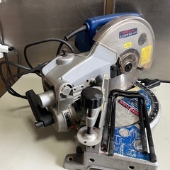 (2) 卓上切断機 MCS-254 Hometool 丸ノコ 電動工具 マルノコ 丸鋸 作業 DIY 254mm 稼働確認済 中古品 ナカトミ産業 ④の画像