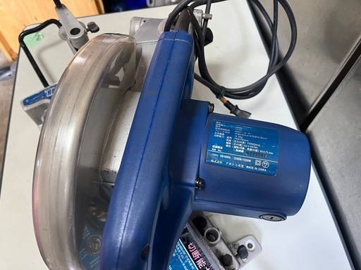 (2) 卓上切断機 MCS-254 tool 丸ノコ 電動工具 マルノコ 丸鋸 作業 DIY 254mm 稼働確認済 中古品 ナカトミ産業 ④