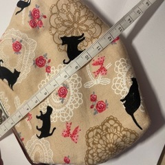 猫ちゃんがま口ポーチの画像