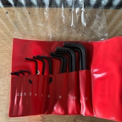六角棒スパナ9本セット　本日限りの画像