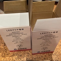LED電球フィラメント40W形相当　口金E26 エジソン電球　2つの画像