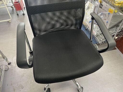 ワークチェア ニトリ インバネス メッシュ ブラック ハイバックチェア ロッキング リクライニング OAチェア デスクチェア イス 椅子 札幌市手稲区