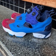 美品！【希少カラー】リーボック　23cm ポンプフューリー　スニーカー　マルチカラーの画像