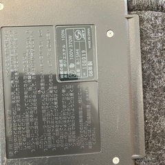 無印良品　中古　電気カーペット　1.5畳サイズの画像