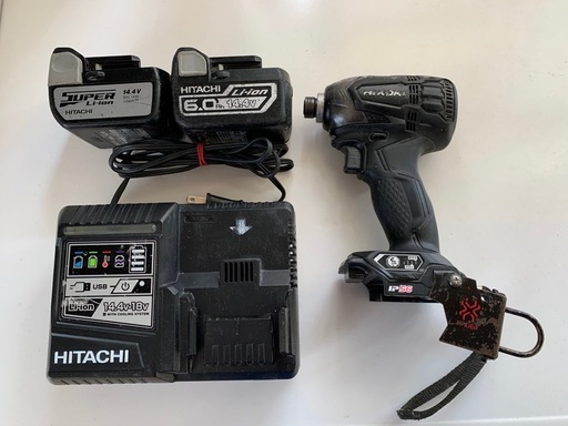 充電器付きインパクトドライバー