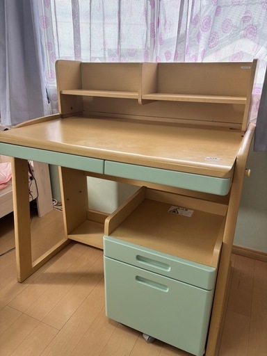 学習机コンパクトサイズ、2ウェイ仕様