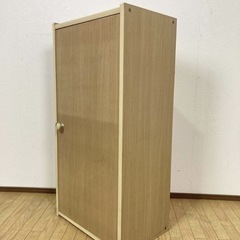 ★激安★ 扉付き サイドボード 飾り棚 キャビネット 小型 コンパクト コレクションボックス 昭和レトロ ヴィンテージ 格安 大阪 引き取り可の画像