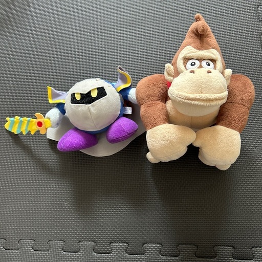 ユニバ　USJ マリオ　ルイージ　ぬいぐるみ　ボム兵被り物　