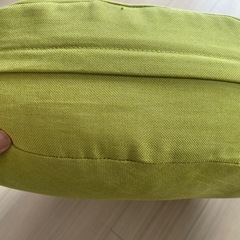 大きめ円形クッション（洗えるカバー）の画像