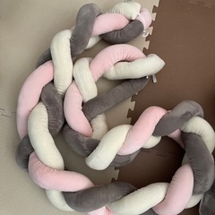 ベビーベッド　ガードセットの画像