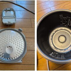  ZOJIRUSHI　IH炊飯ジャー「極め炊き」NP-HA10　5.5合炊き　中古の画像