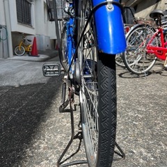 26インチ オートライト　シティサイクルの画像