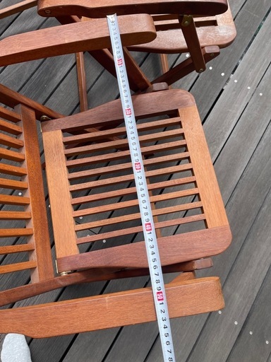 折り畳みチェア4脚セット