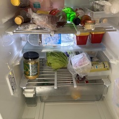 【動作OK】2014年製 冷蔵庫 GR34-ZY(W) 約335L 自動製氷あり ※一部破損ありの画像