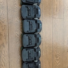 ハイコーキ　バッテリー５個の画像