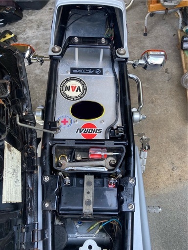 Z400FX ワンオフ フェンダーレスキット（取付工賃込み)