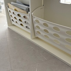 IKEA/収納ケース/シューズボックス/白の画像