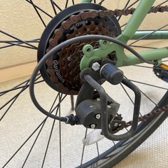 クロスバイク 自転車 6段変速27インチ相当 700Cの画像