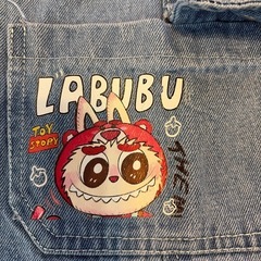 おしゃれプリント　ジャンパースカートの画像