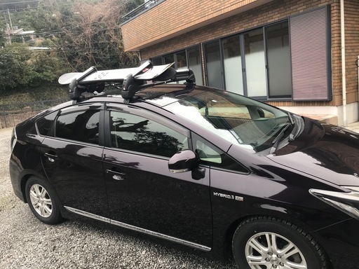 zvw30   プリウス　スノーキャリア　スノーボードキャリア