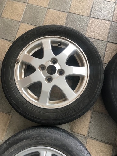 ダイハツ　軽　タイヤホイール4本セット