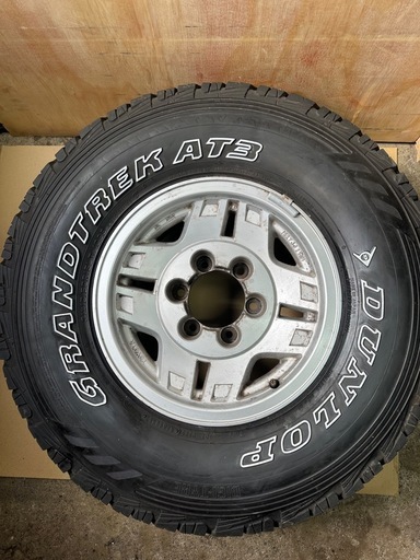 　　　純正　トヨタ　ホイール　78プラド
　 ランドクルーザー　70  ⁉️ 15x7jj  〔10〕