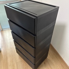 引き出し収納ボックス5段の画像